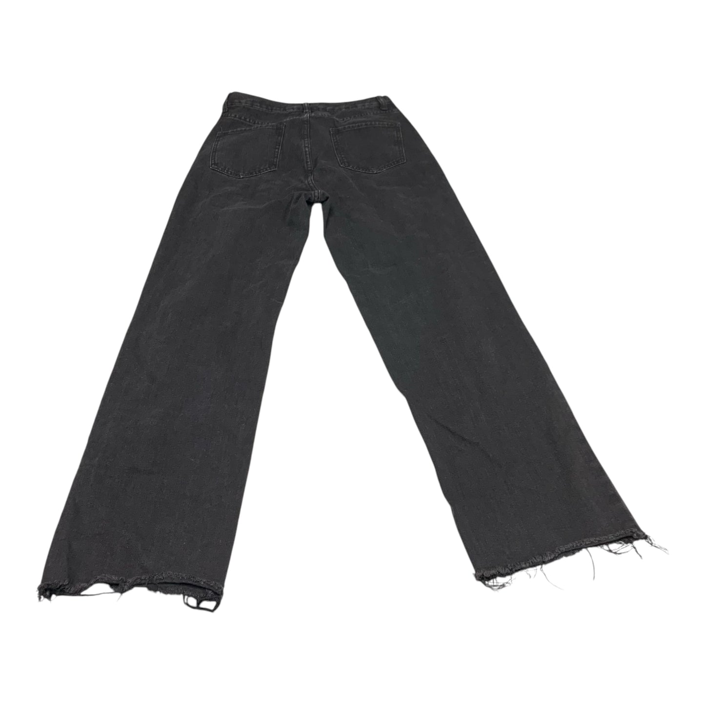 Jeans Straight By Shein In Black, Size: S