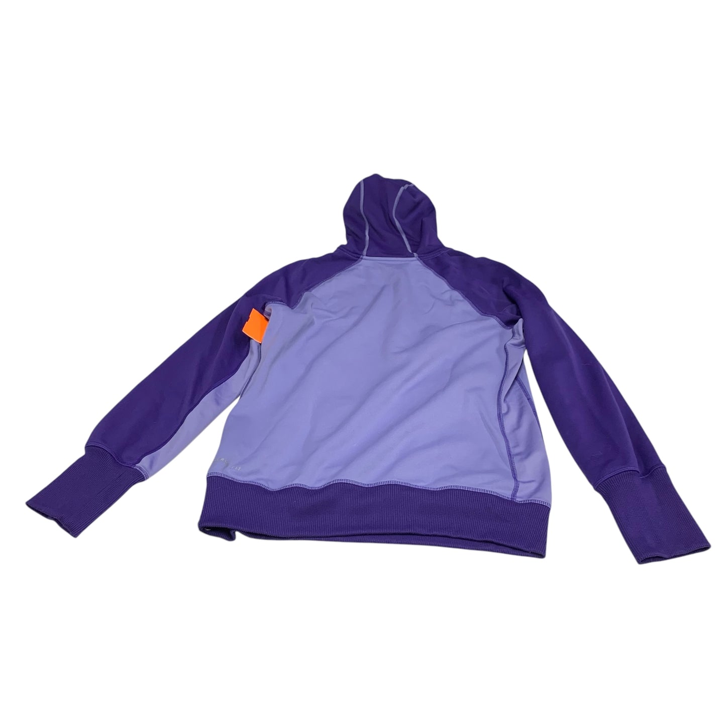 Athletic Sweatshirt Hoodie By Nike Apparel In Purple, Size: L