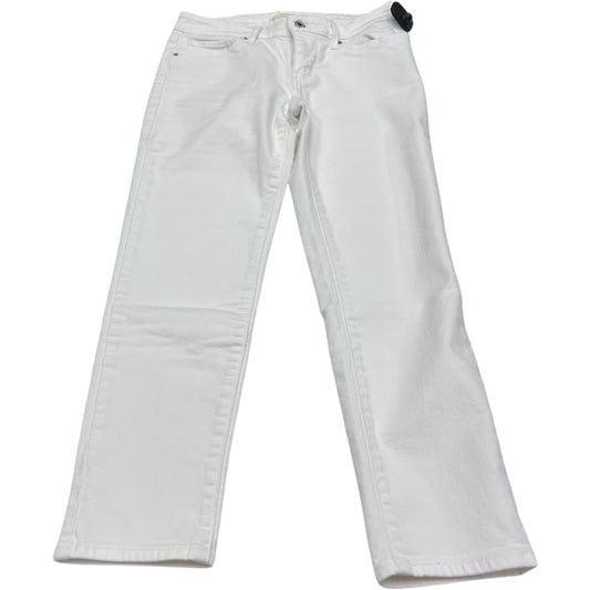 Jeans Skinny By Levis In White, Size: 6