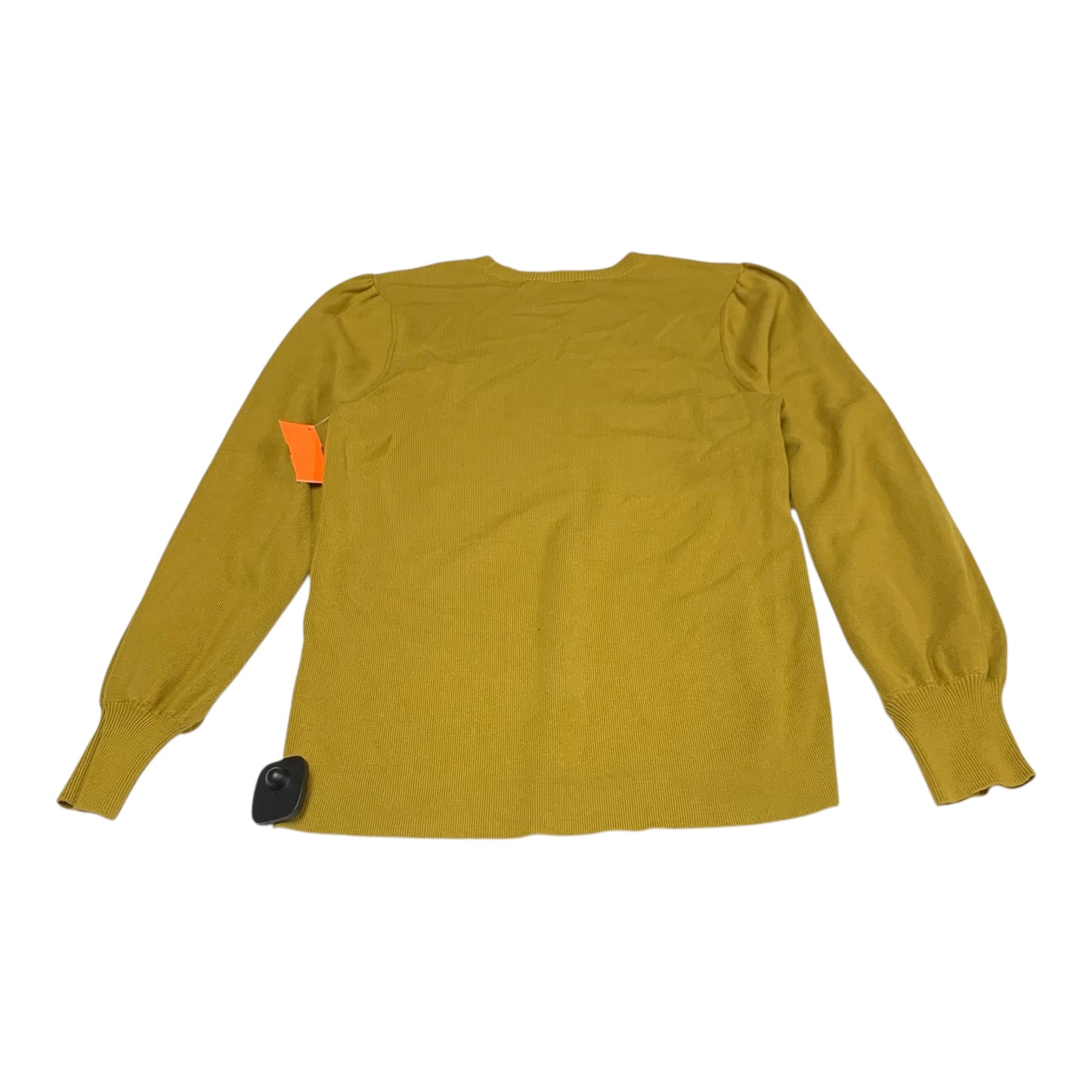 Top Long Sleeve By Premise In Yellow, Size: L