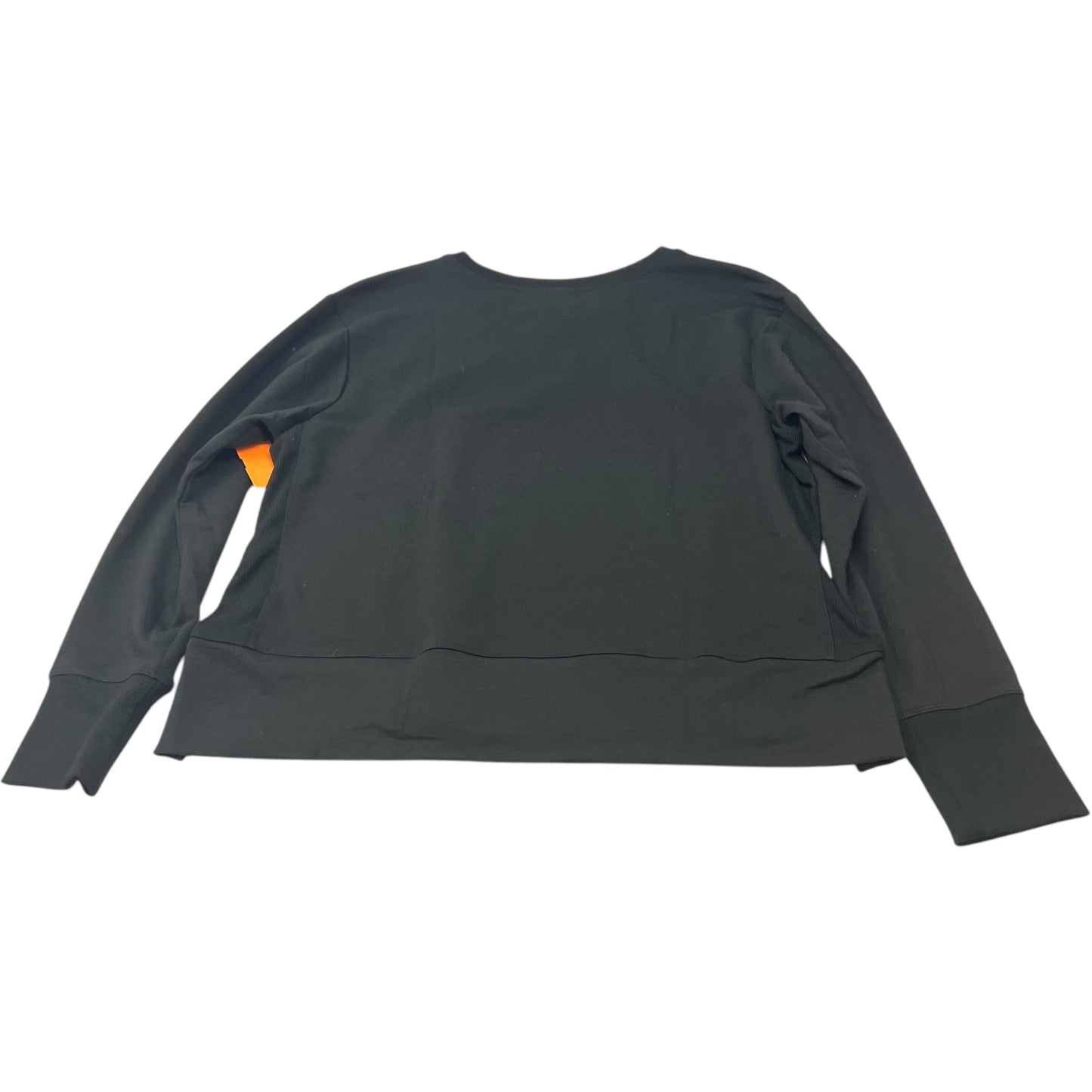 Athletic Top Long Sleeve Crewneck By Dsg Outerwear In Black, Size: M