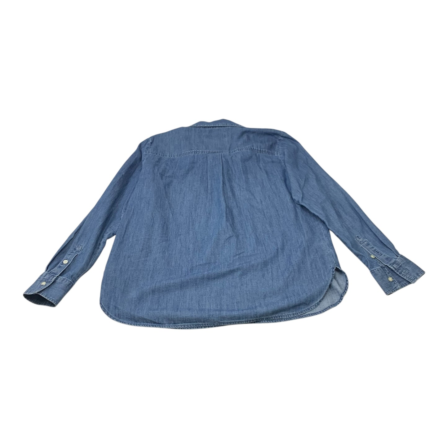 Top Long Sleeve By Loft In Blue, Size: M