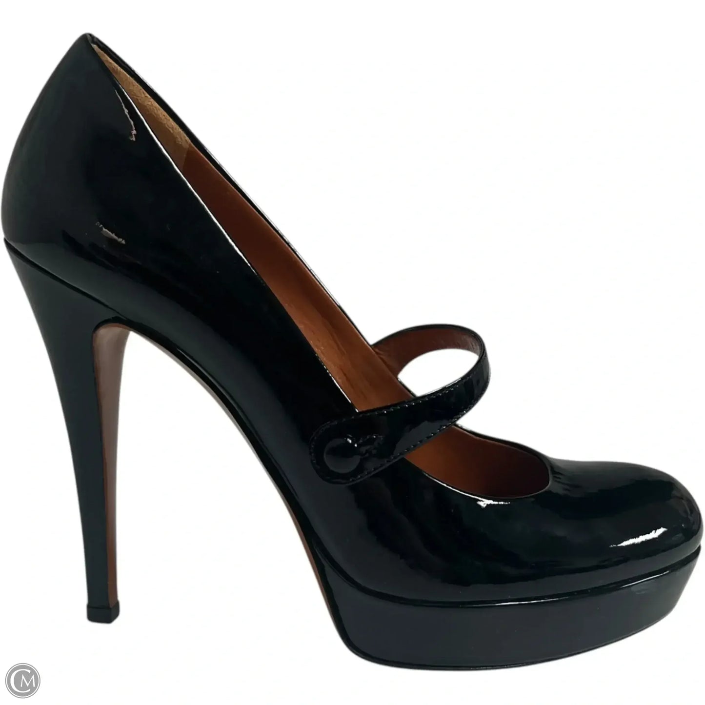 Shoes Luxury Designer By Gucci In Black, Size: 6.5