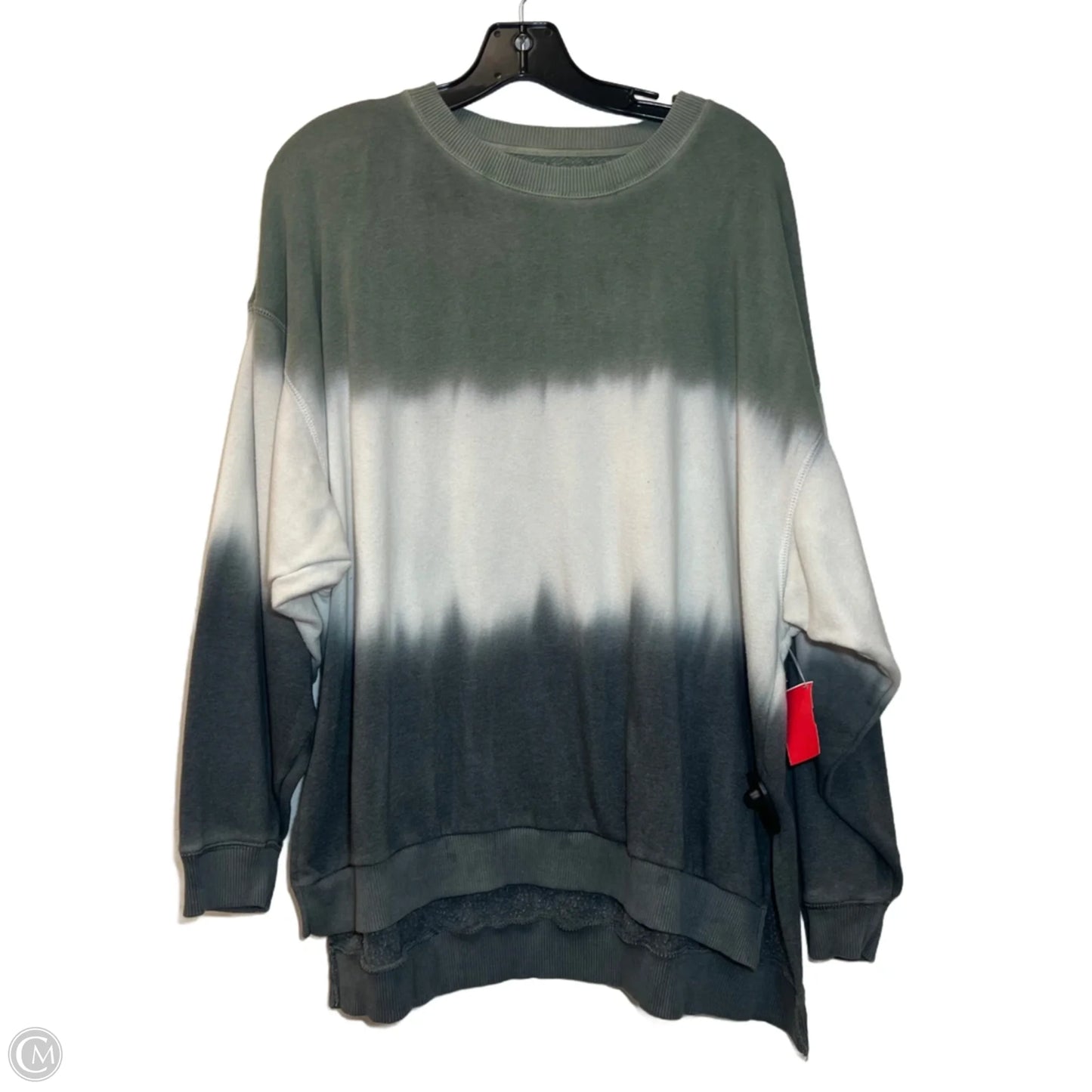 Sweatshirt Crewneck By American Eagle In Green, Size: S