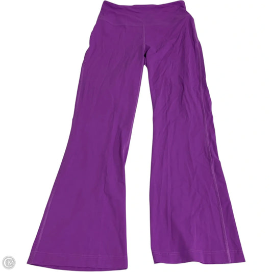 Athletic Leggings By Lululemon In Purple, Size: M
