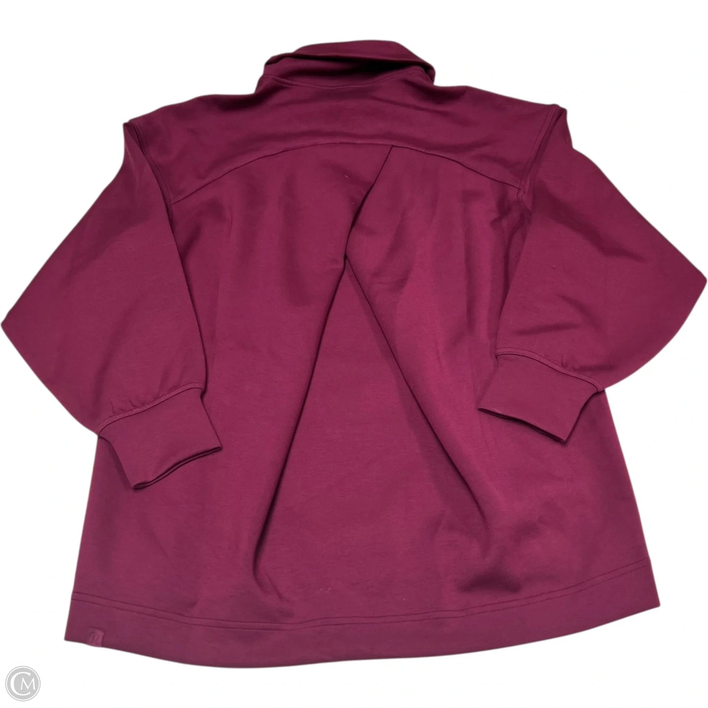 Athletic Sweatshirt Collar By Lululemon In Red, Size: S