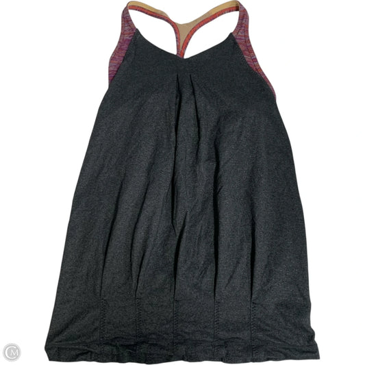 Athletic Tank Top By Lululemon In Grey, Size: S