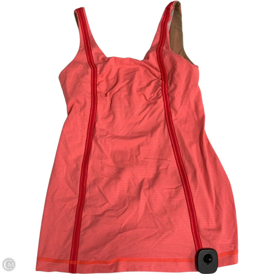 Athletic Tank Top By Lululemon In Orange, Size: S