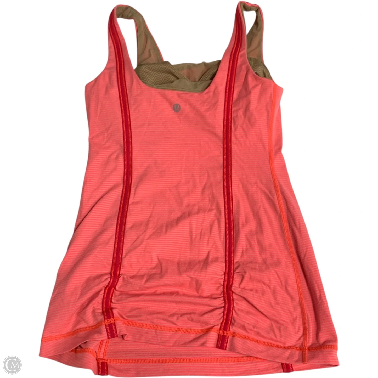 Athletic Tank Top By Lululemon In Orange, Size: S