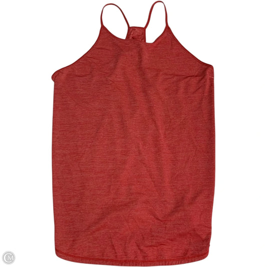 Athletic Tank Top By Lululemon In Orange, Size: S