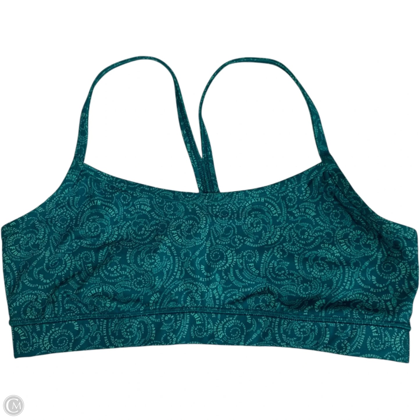 Athletic Bra By Lululemon In Blue, Size: M