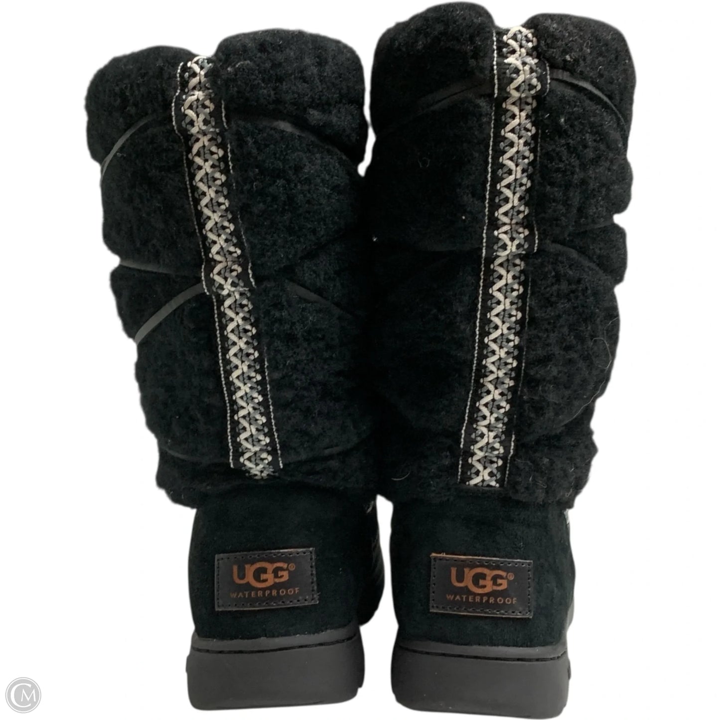 Boots Designer By Ugg In Black, Size: 5