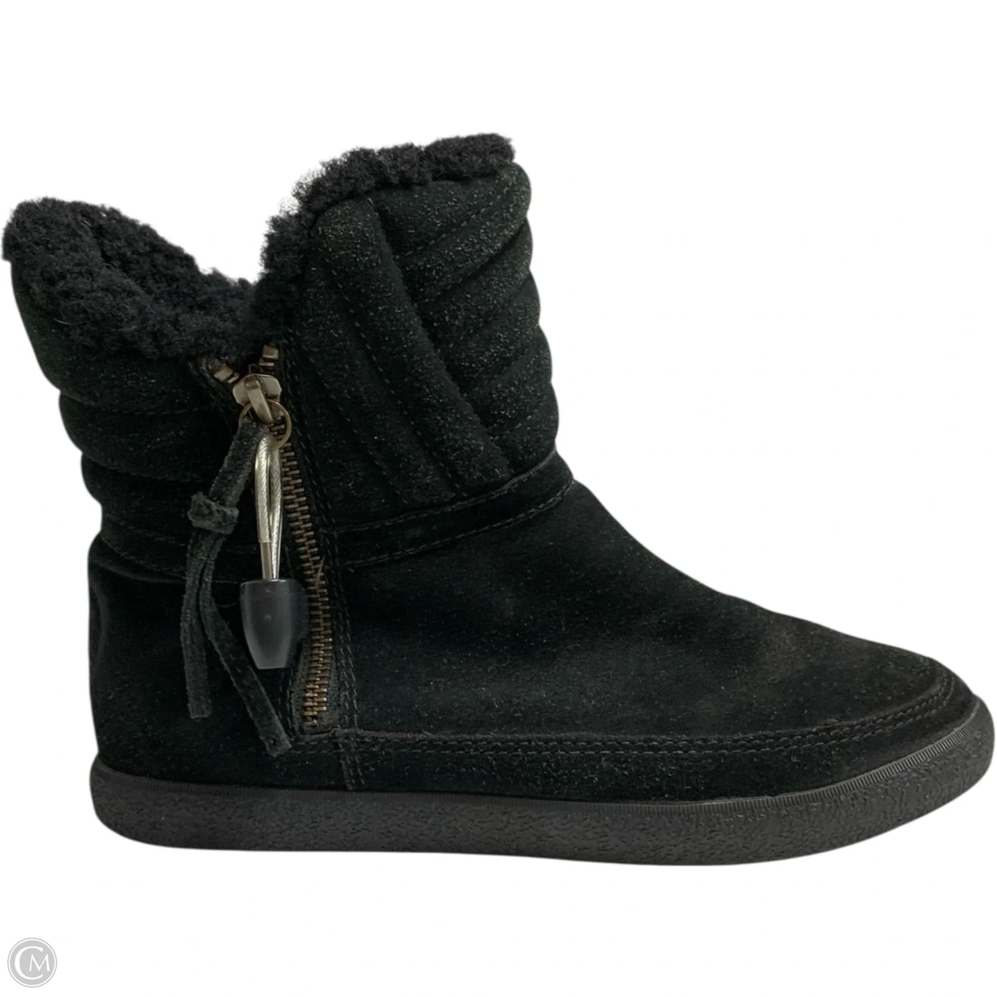 Boots Designer By Tory Burch In Black, Size: 6