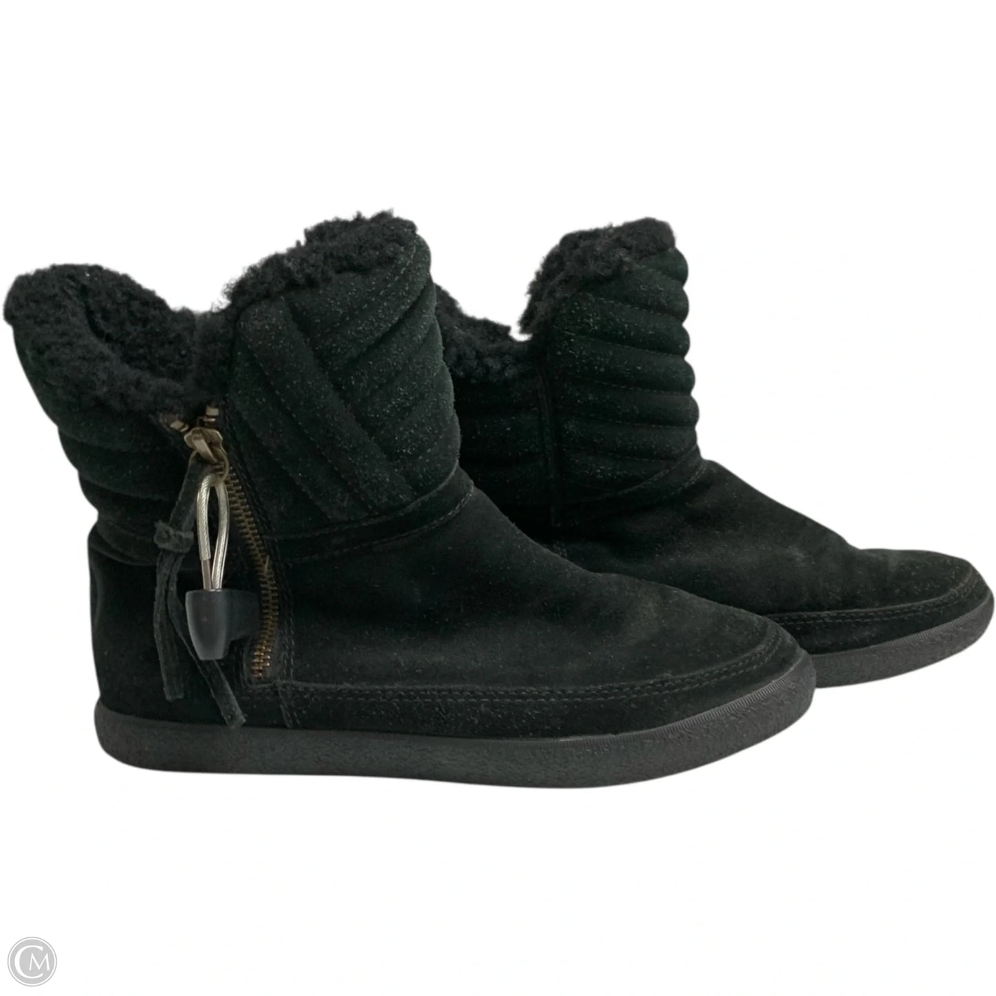 Boots Designer By Tory Burch In Black, Size: 6