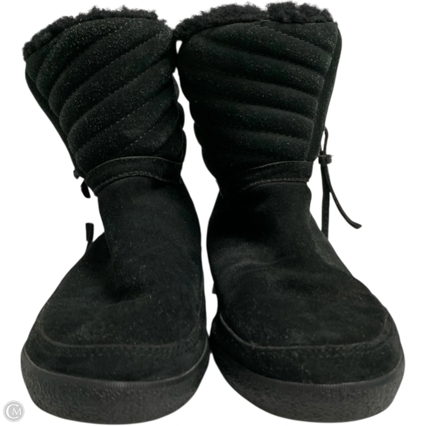 Boots Designer By Tory Burch In Black, Size: 6