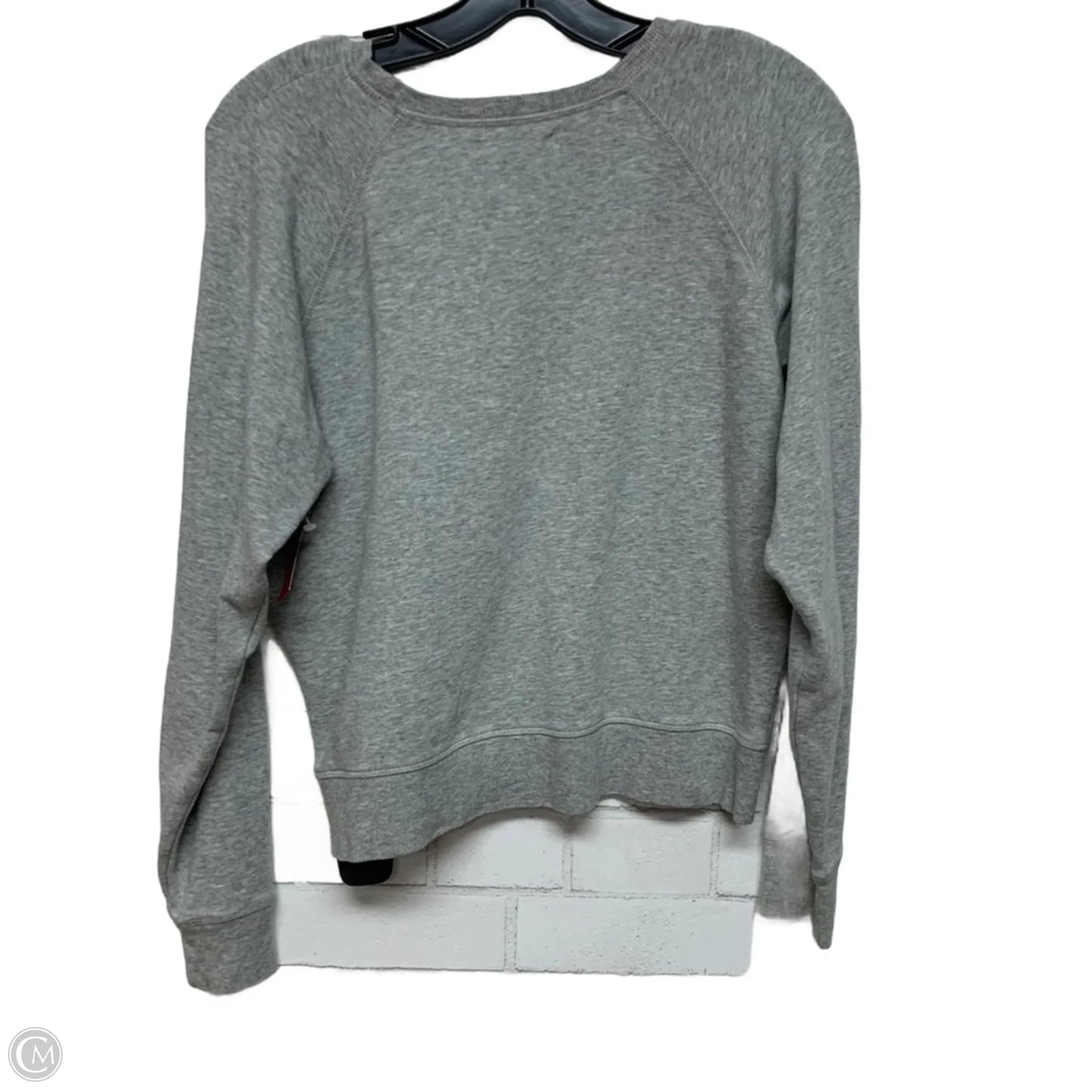 Sweatshirt Crewneck By Madewell In Grey, Size: M