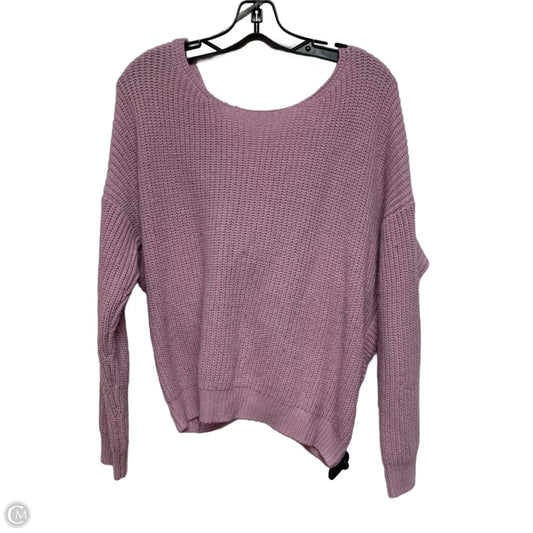 Sweater By Sweet and Sinful In Purple, Size: L