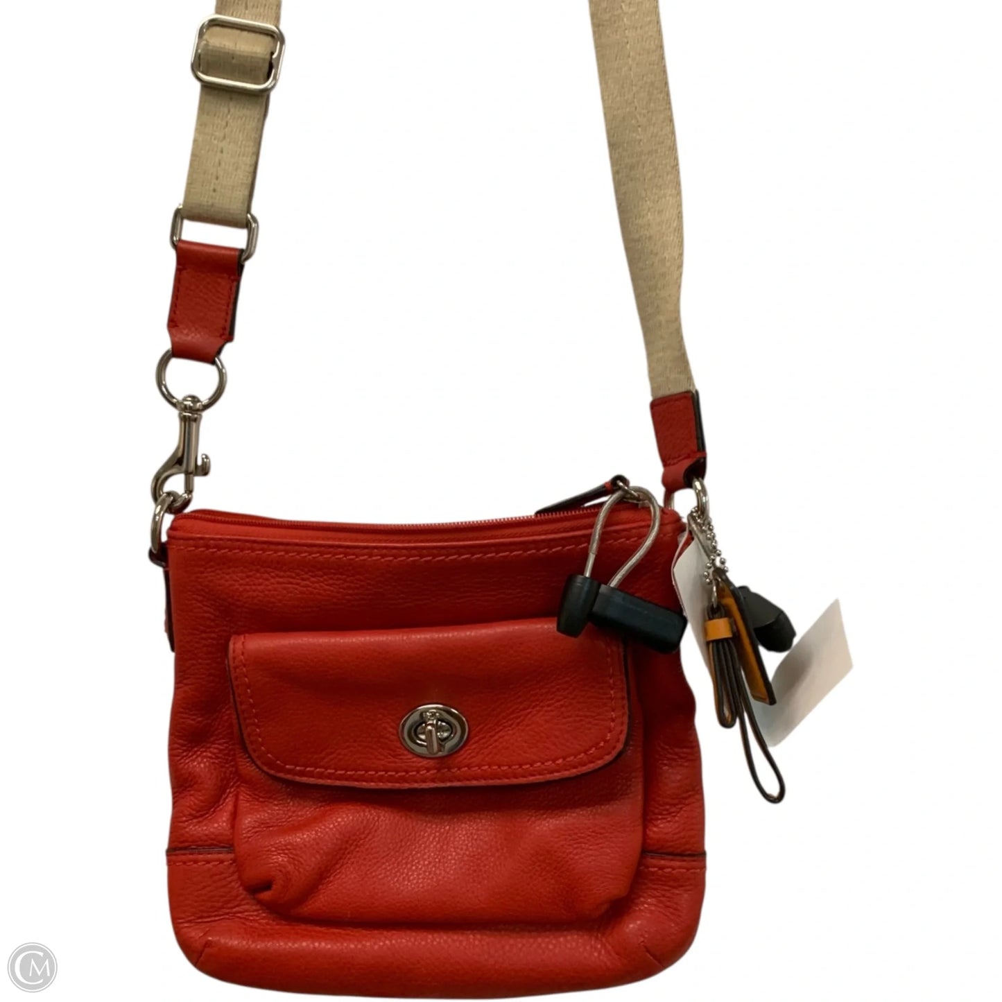 Crossbody Designer By Coach, Size: Medium