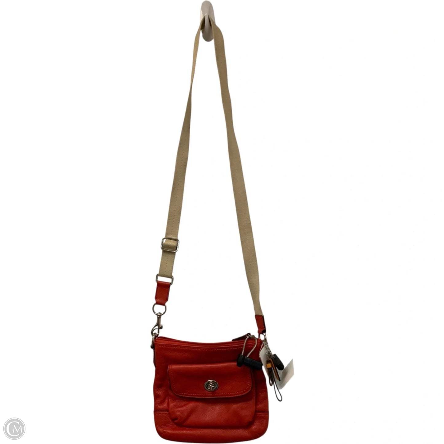 Crossbody Designer By Coach, Size: Medium