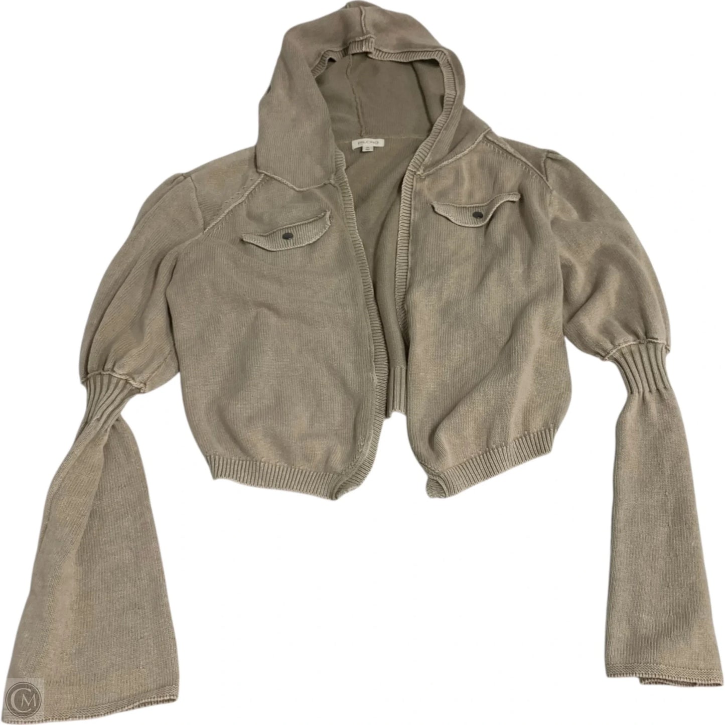 Sweater Cardigan By Pilcro In Green, Size: Xs