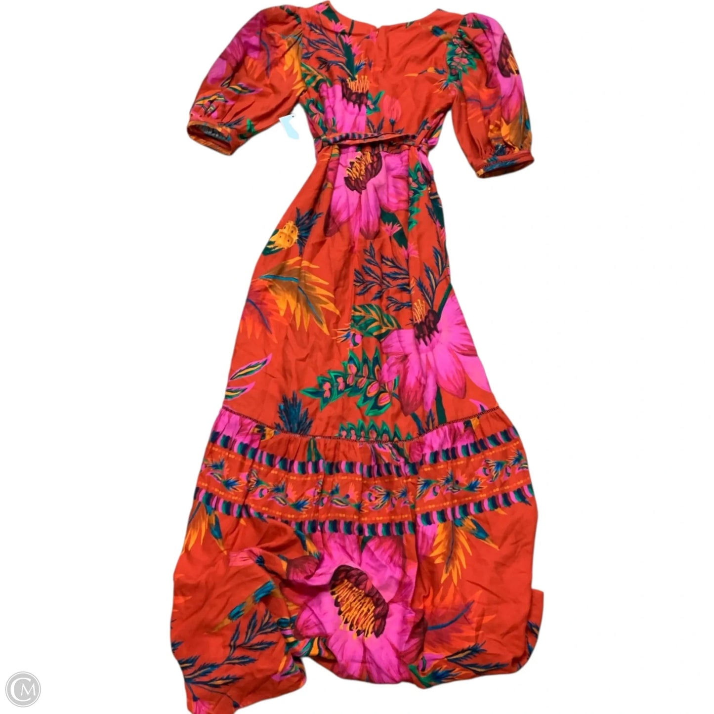 Dress Casual Maxi By Farm Rio In Red, Size: S