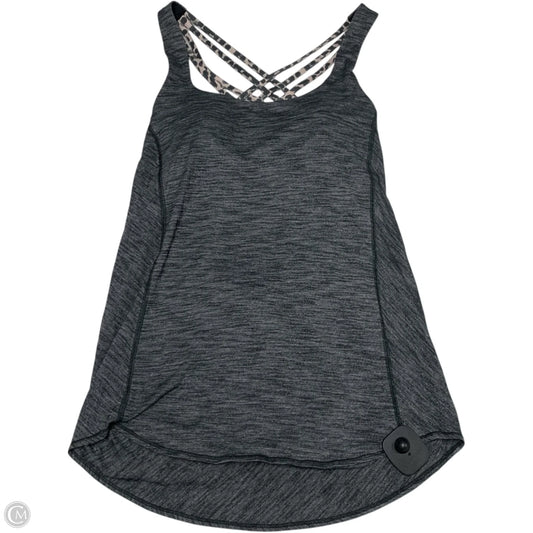 Athletic Tank Top By Lululemon In Grey, Size: S