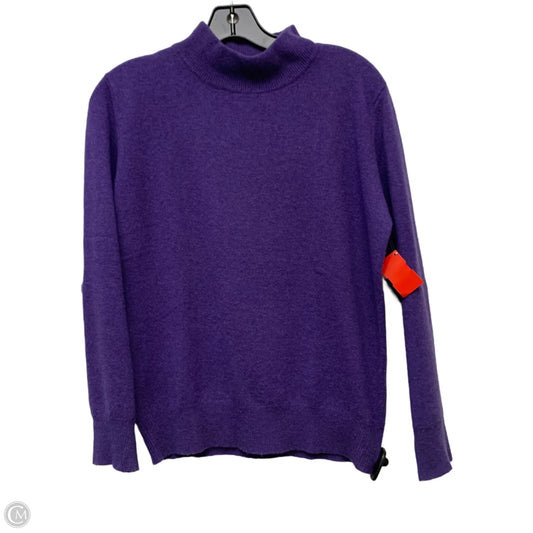Sweater Cashmere By Priscilla Cashmere In Purple, Size: L