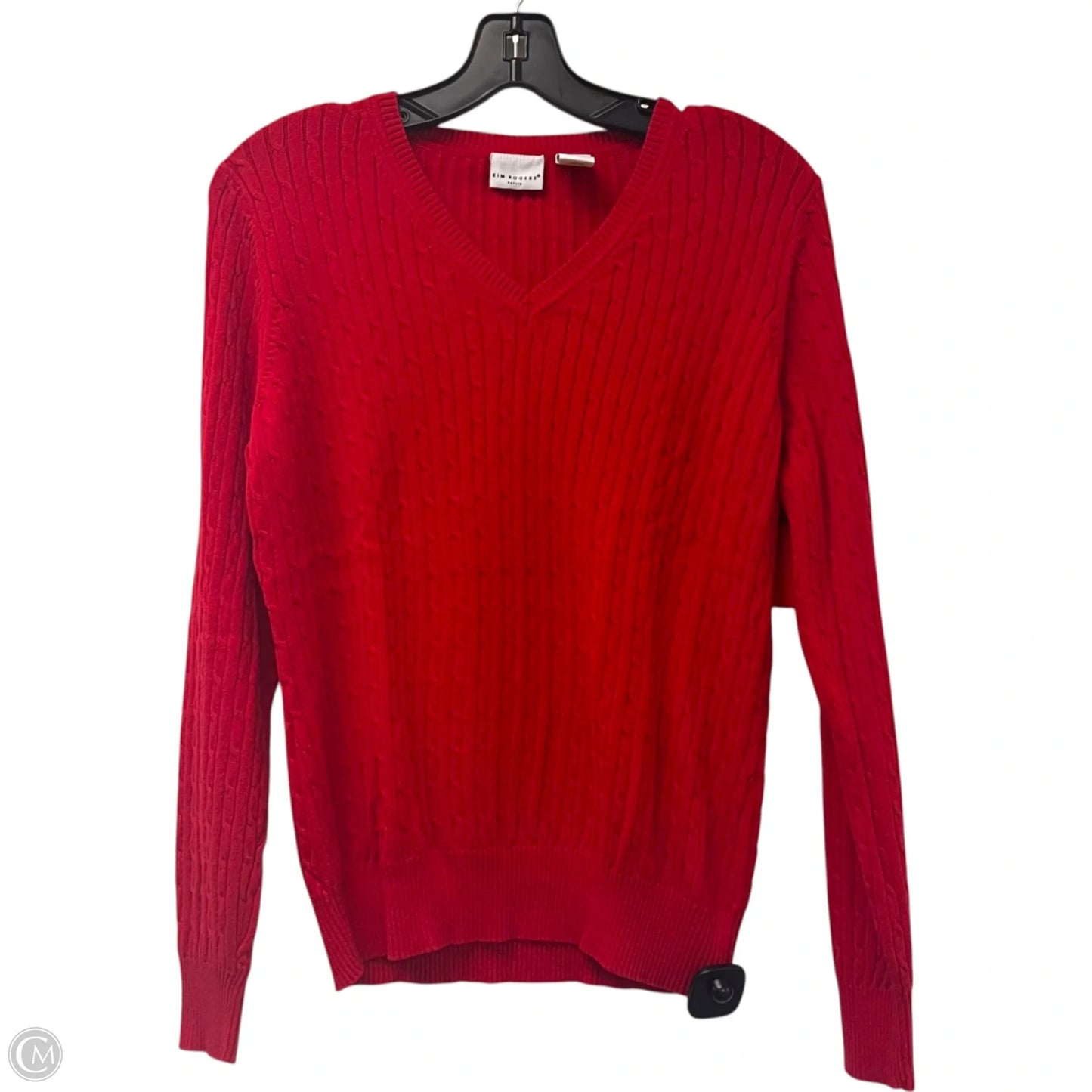 Sweater By Kim Rogers In Red, Size: Lp