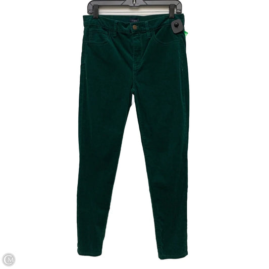 Pants Corduroy By J. Crew In Green, Size: 8