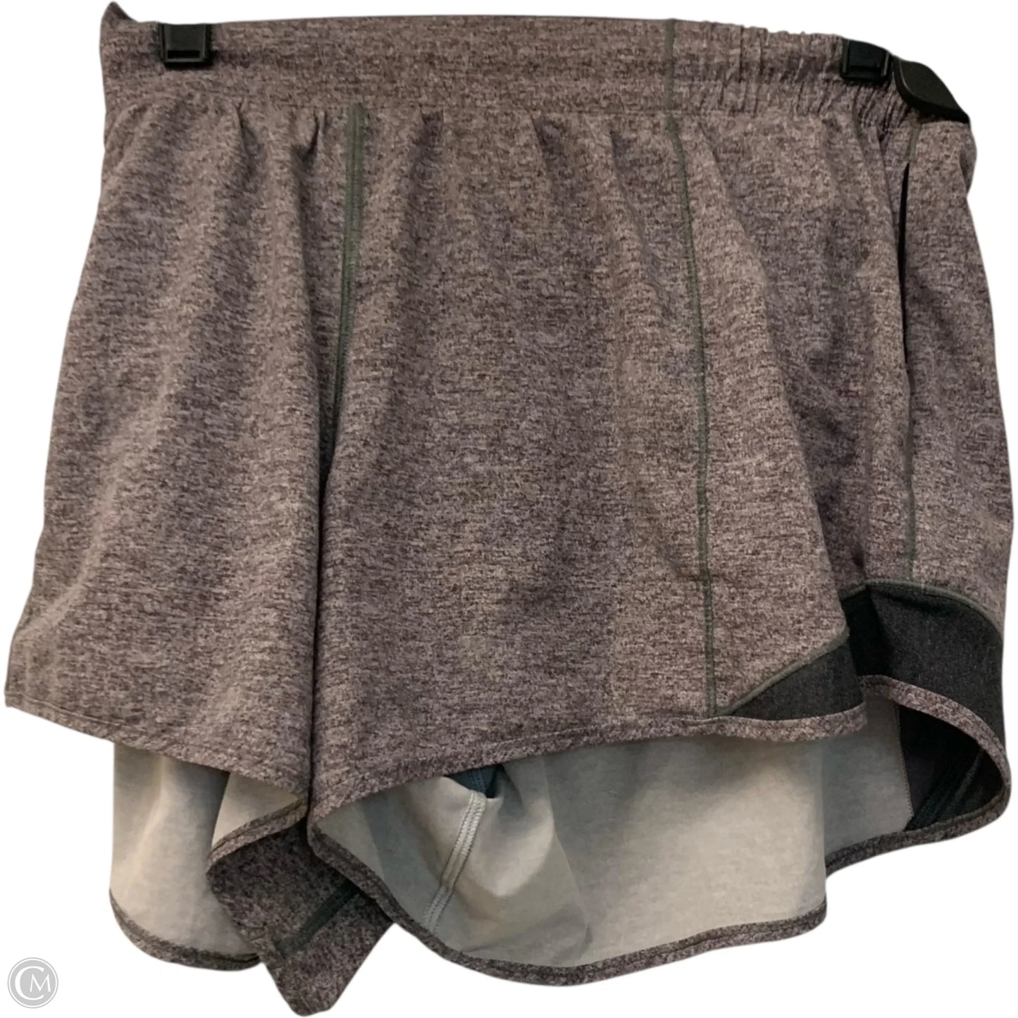 Athletic Shorts By Lululemon In Grey, Size: L