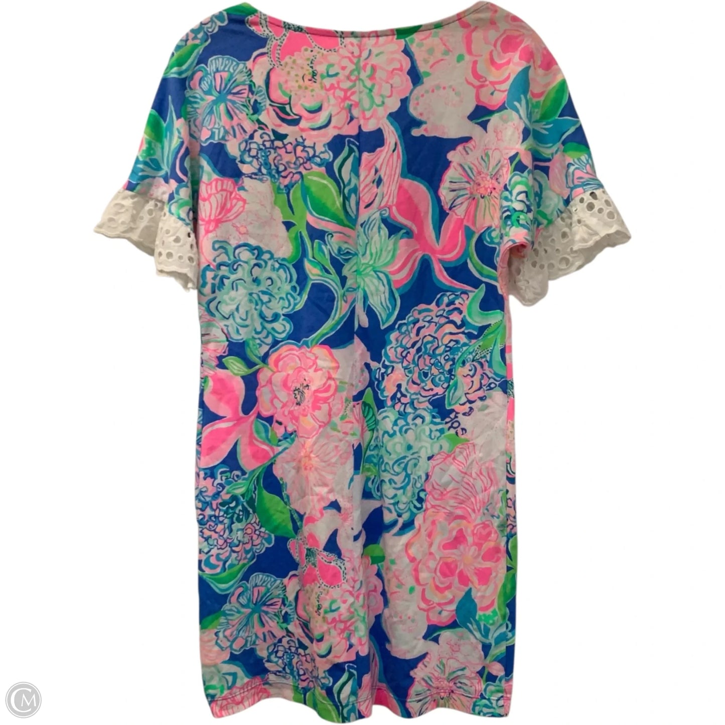 Dress Designer By Lilly Pulitzer In Blue & Pink, Size: Xs