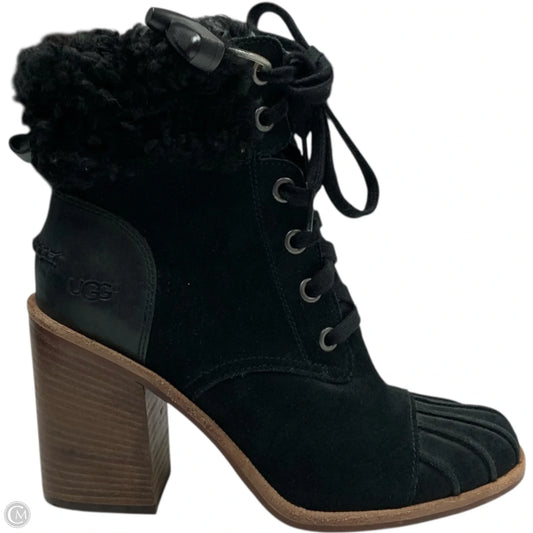 Boots Designer By Ugg In Black, Size: 8