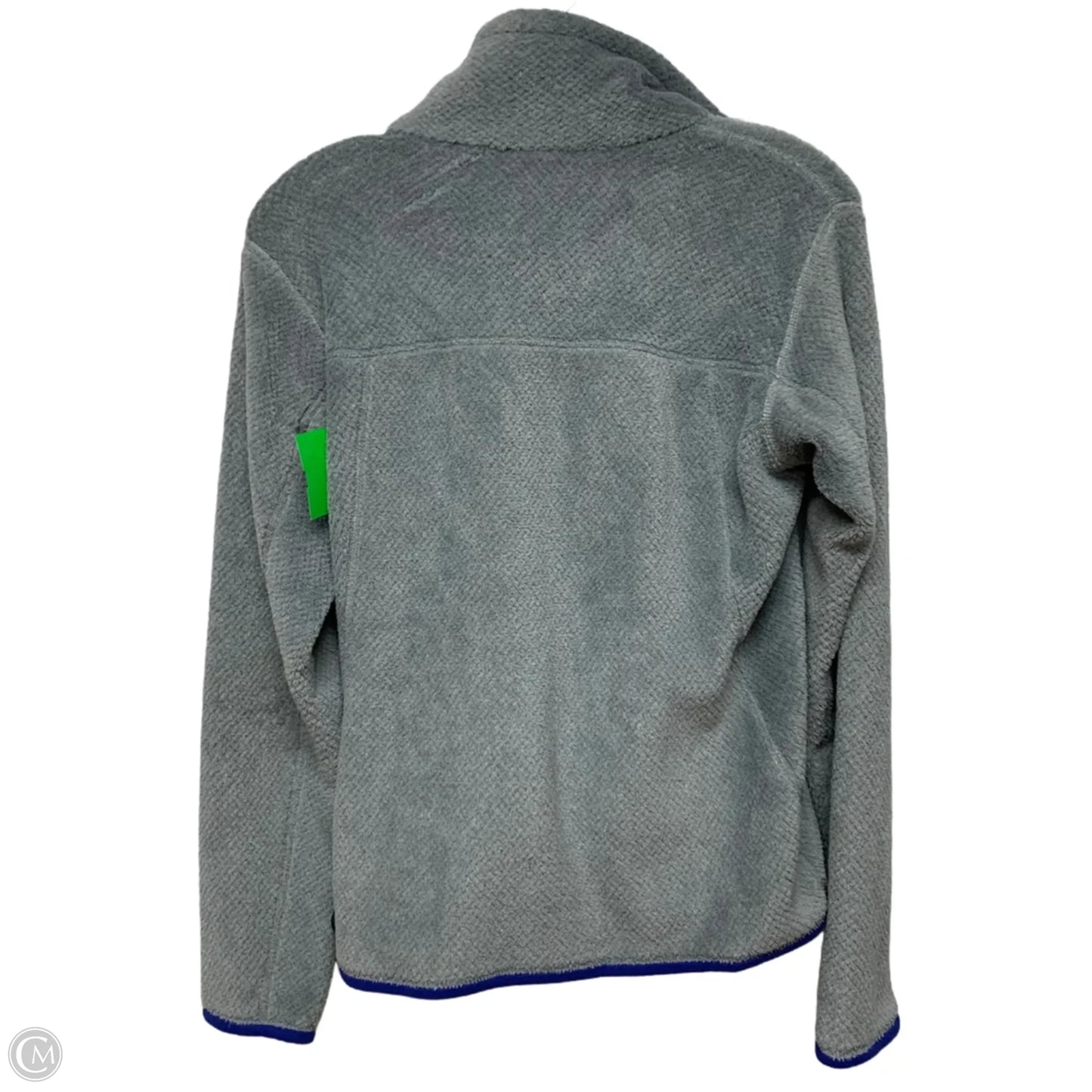 Jacket Fleece By Patagonia In Grey, Size: S