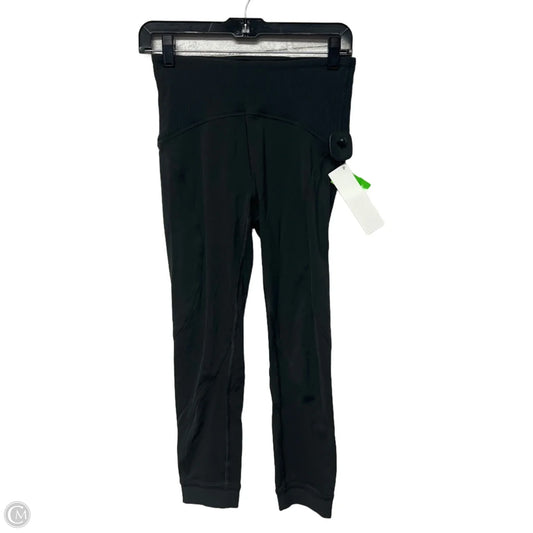 Athletic Leggings Capris By Lululemon In Grey, Size: S