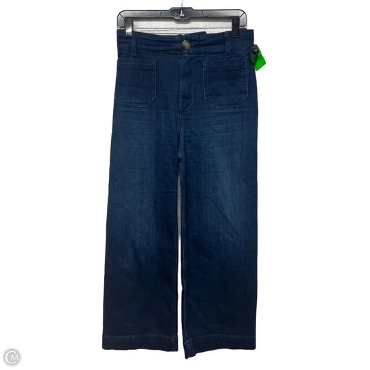 Jeans Wide Leg By Pilcro In Blue Denim, Size: 2