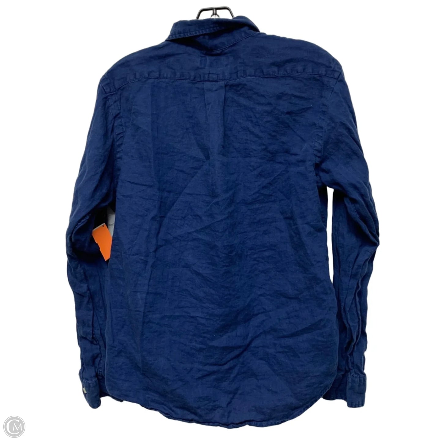 Top Long Sleeve By Polo Ralph Lauren In Blue, Size: S