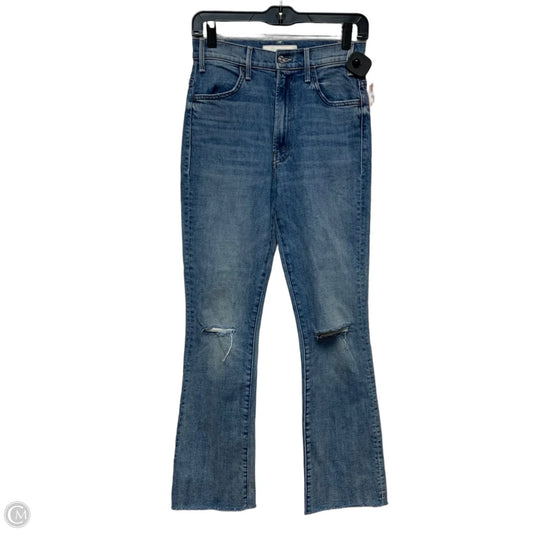 Jeans Boot Cut By Mother In Blue Denim, Size: 2