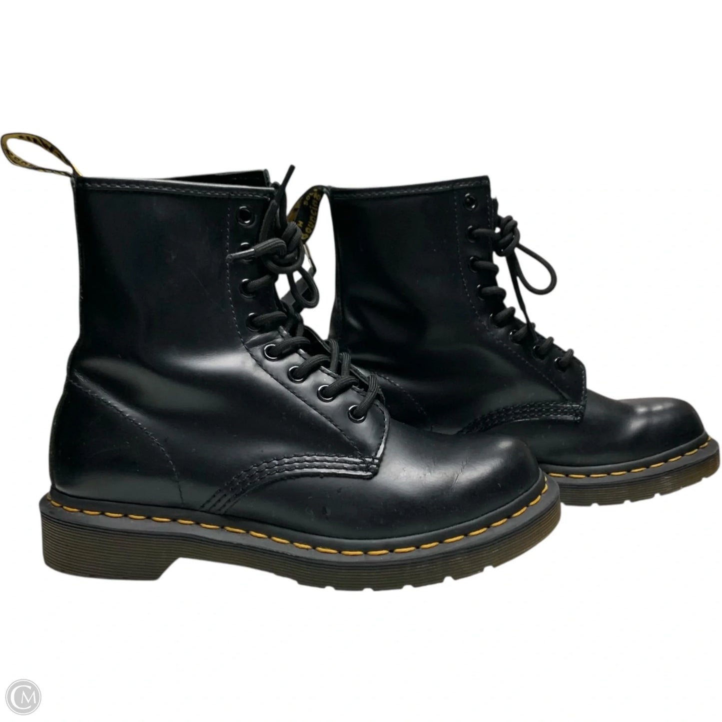 Boots Combat By Dr Martens In Black, Size: 7