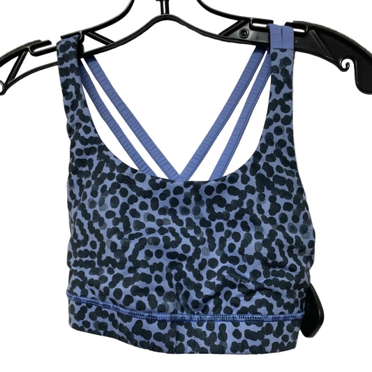 Athletic Bra By Lululemon In Blue, Size: S