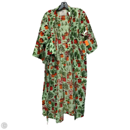 Kimono By Printfresh In Green, Size: S
