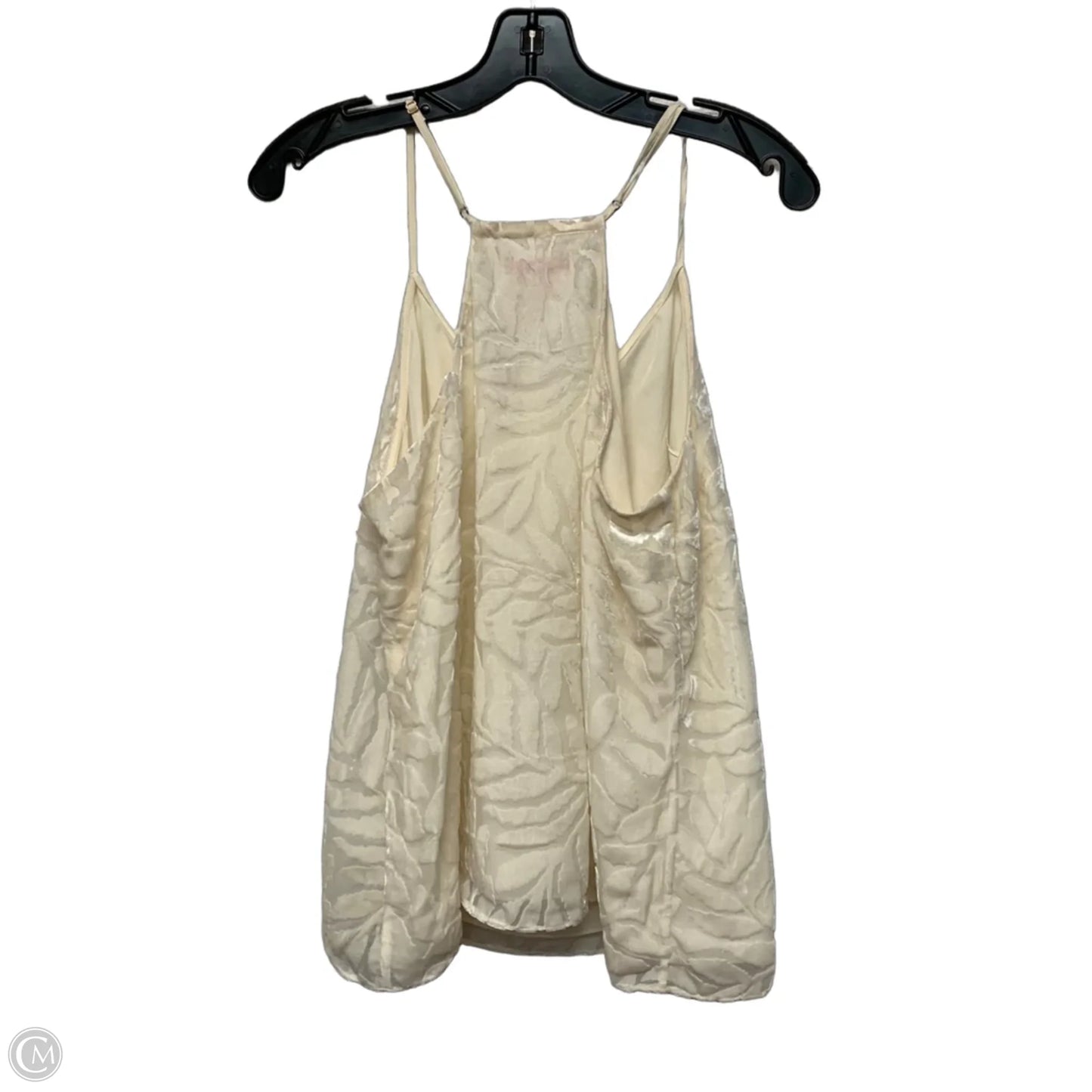 Top Sleeveless Designer By Lilly Pulitzer In Cream, Size: L