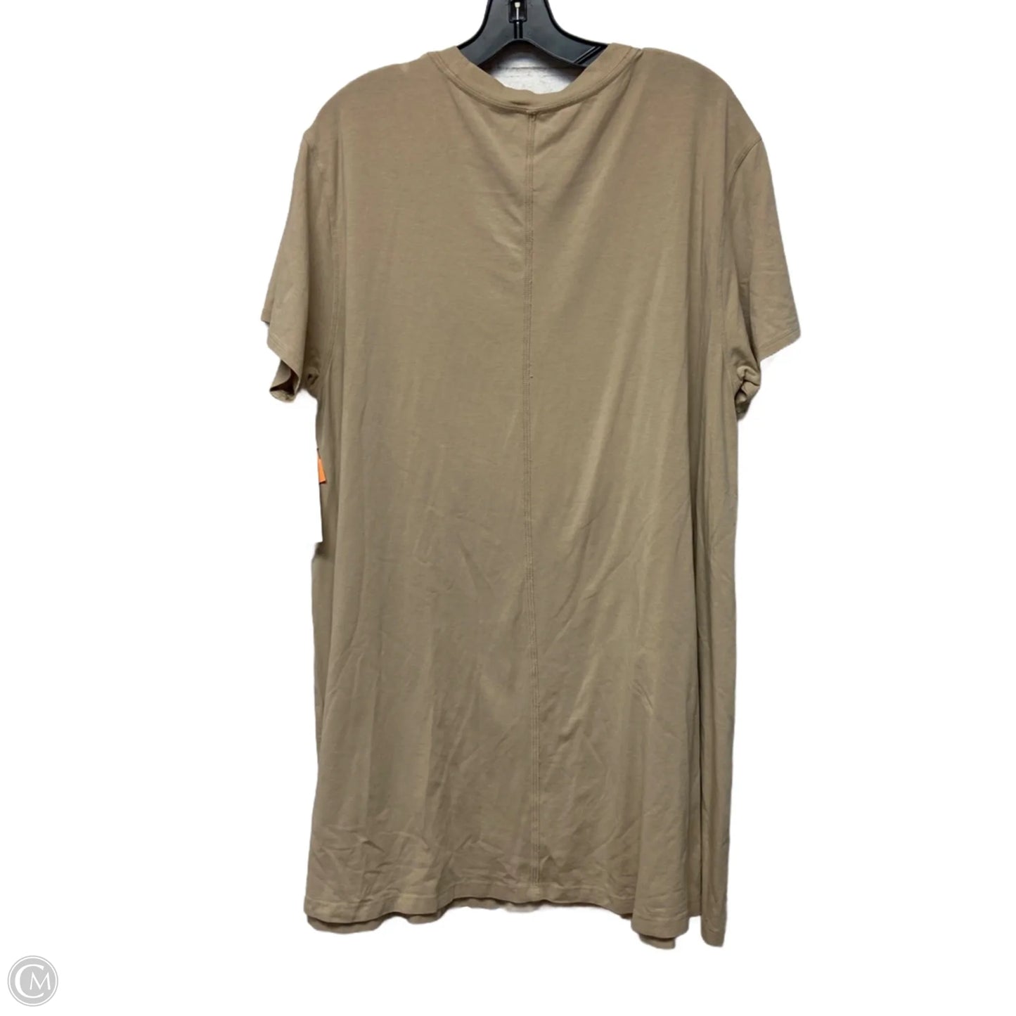 Athletic Dress By Lululemon In Tan, Size: Xl