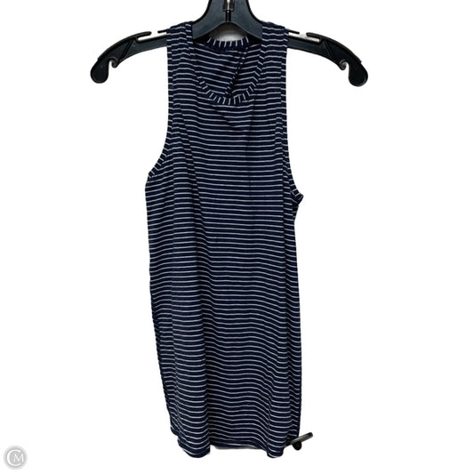 Athletic Tank Top By Lululemon In Blue & White, Size: S