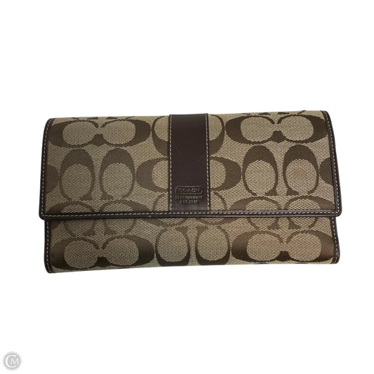 Wallet Designer By Coach, Size: Large