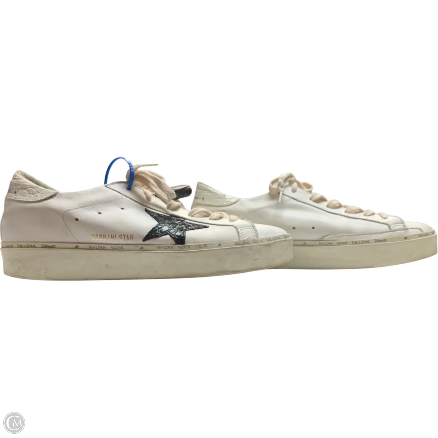 Shoes Luxury Designer By Golden Goose In White, Size: 11