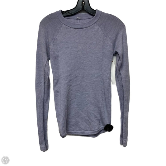 Sweater By Lululemon In Purple, Size: Xs