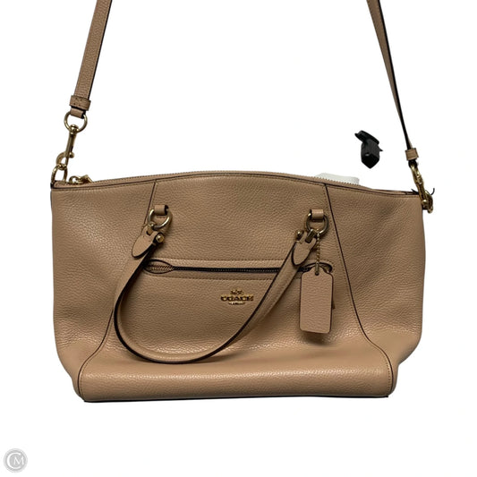 Crossbody Designer By Coach, Size: Medium