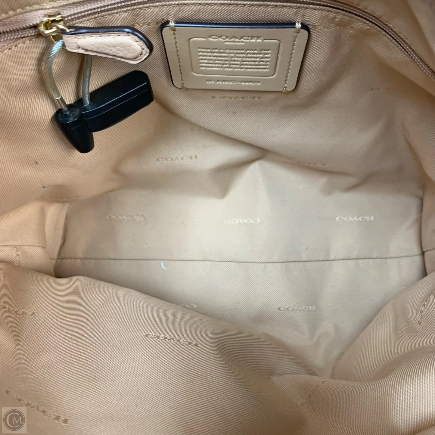 Crossbody Designer By Coach, Size: Medium