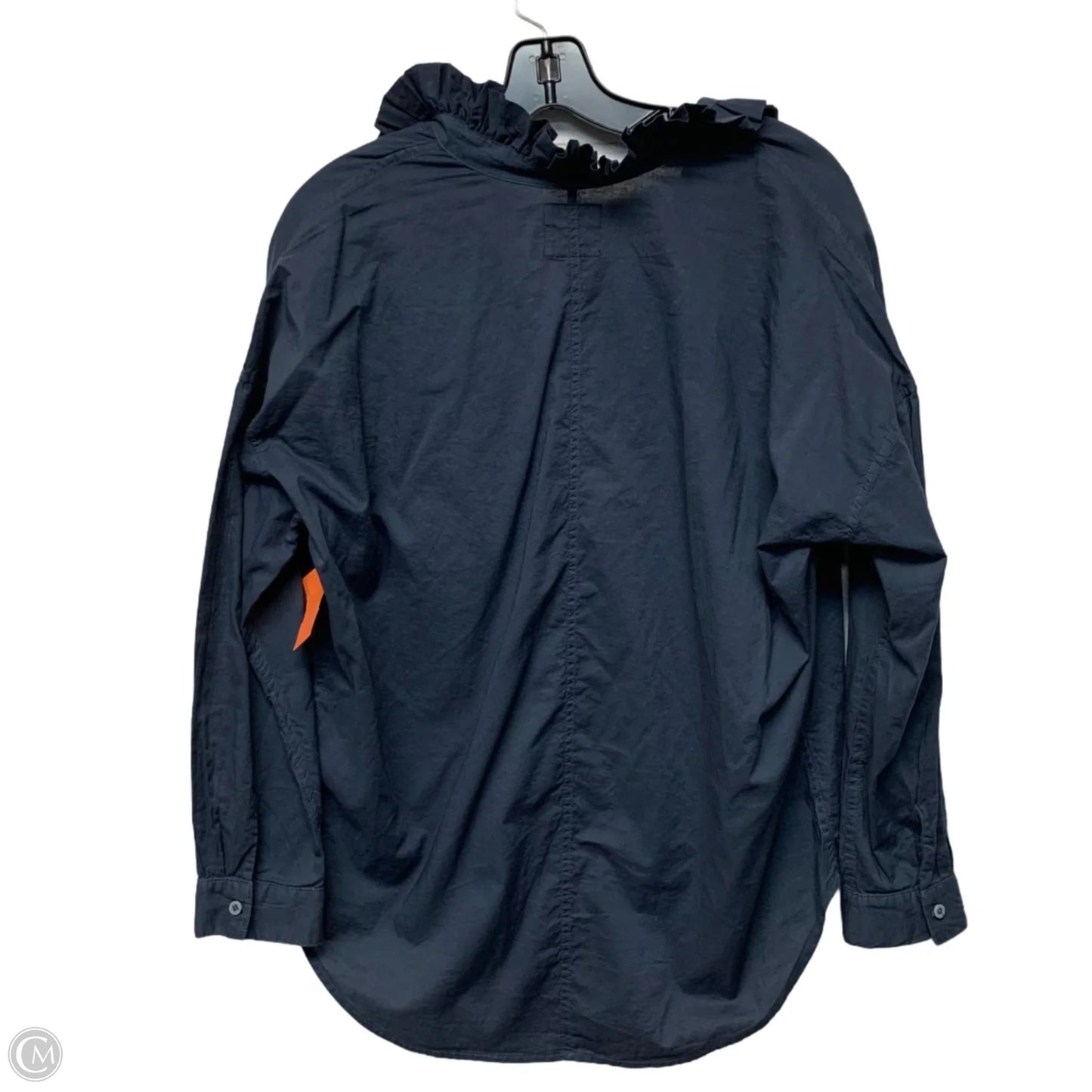 Top Long Sleeve By A Shirt Thing In Navy, Size: S