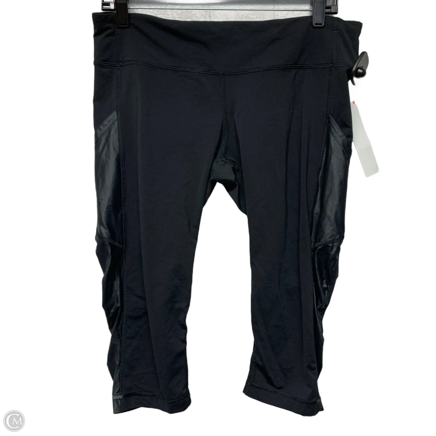 Athletic Leggings Capris By Lululemon In Black, Size: L